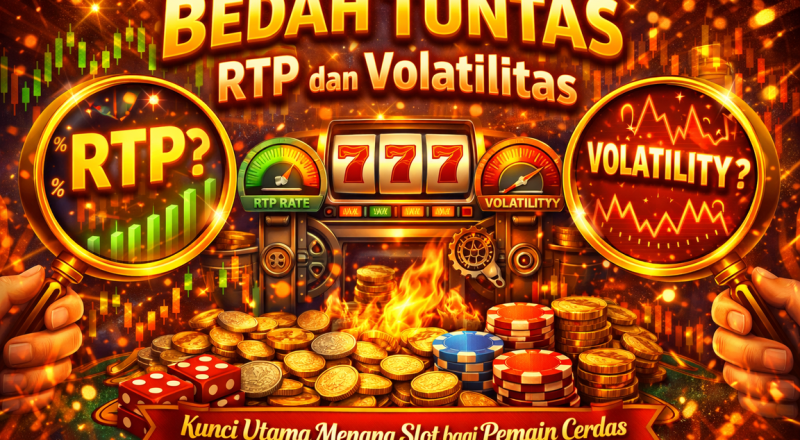 Bedah Tuntas RTP dan Volatilitas: Kunci Utama Menang Slot bagi Pemain Cerdas
